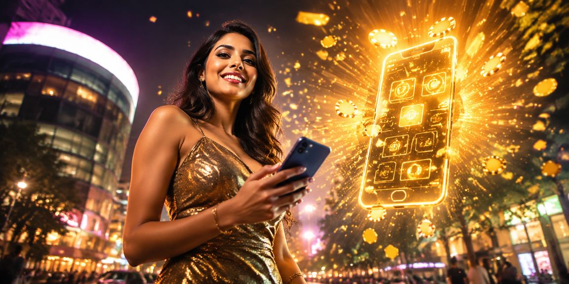 User placing cricket bets on a mobile app in Bangalore